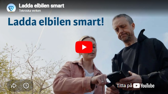 ladda elbil smart